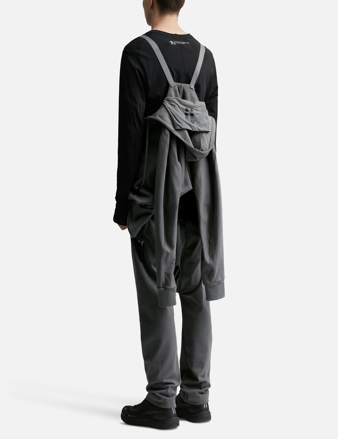 Balaclava Zippered Hoodie Sweater view 19