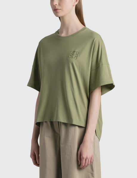 Loewe - ショート オーバーサイズ アナグラム Tシャツ | HBX - ハイプ 