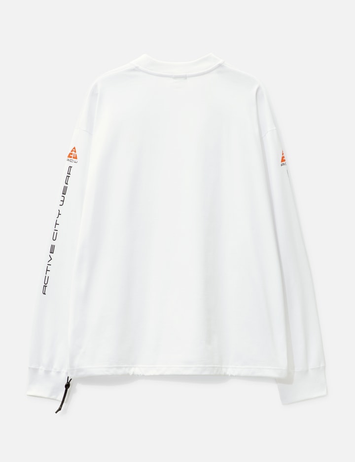 “Active City Wear”  Massive Long Sleeve T-shirt With Drawstrings Placeholder Image