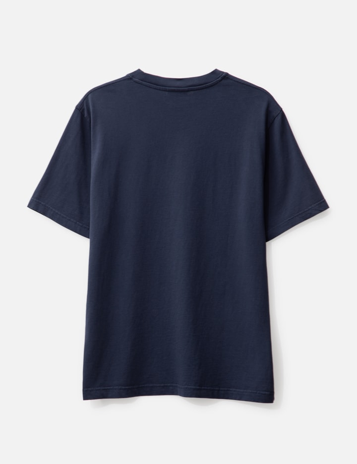 Shop Maison Kitsuné Speedy Fox Patch Comfort T-shirt In Blue