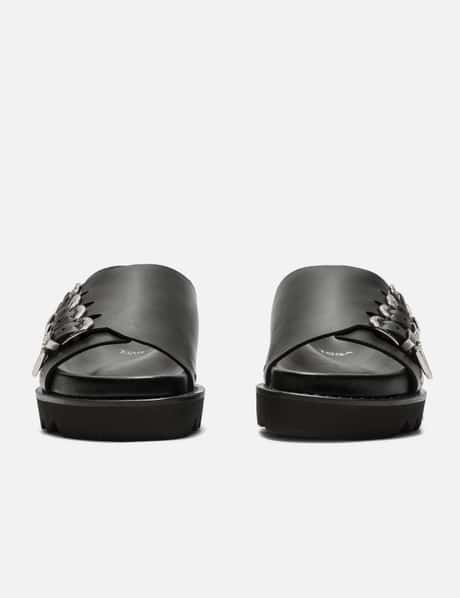 Toga Virilis - 4 Metal Buckle Sandals | HBX - Globally Curated  