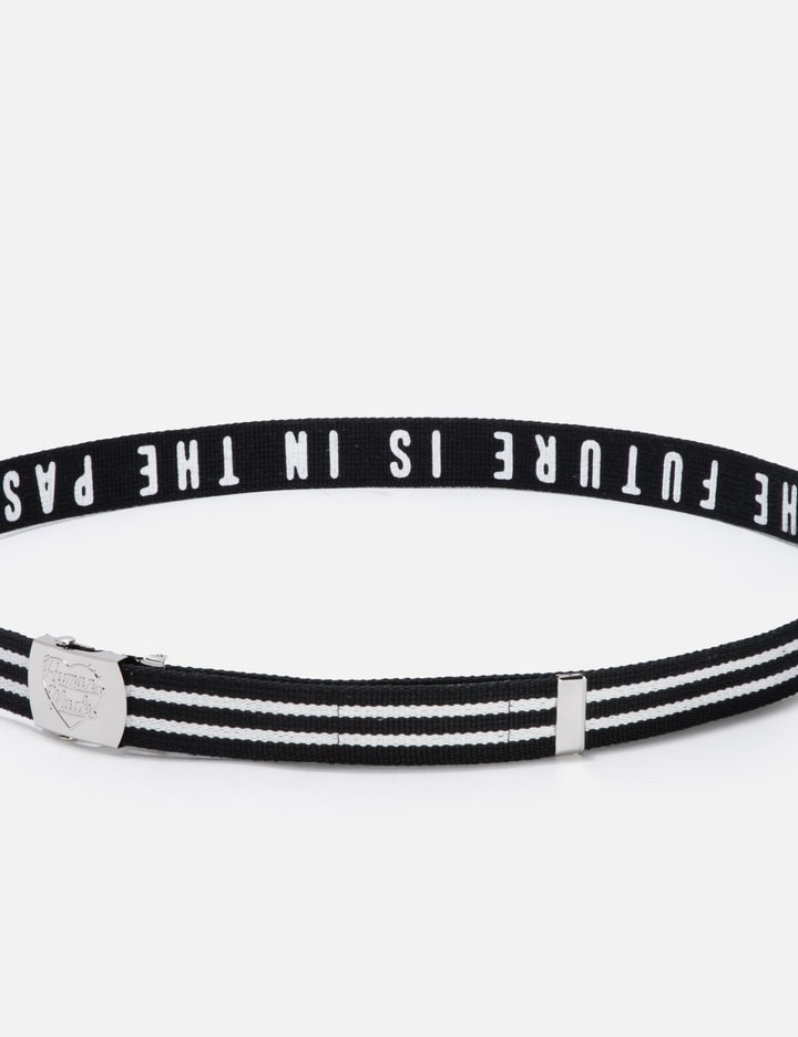 Shop Human Made Web Belt In Black