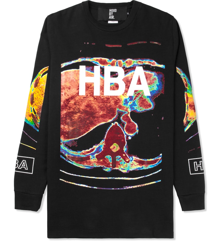 Black Color Ultrasound L/S T-Shirt Placeholder Image