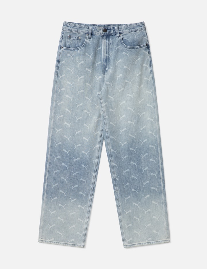 PUMA x A$AP ROCKY Laser Monogram Denim Pants Placeholder Image