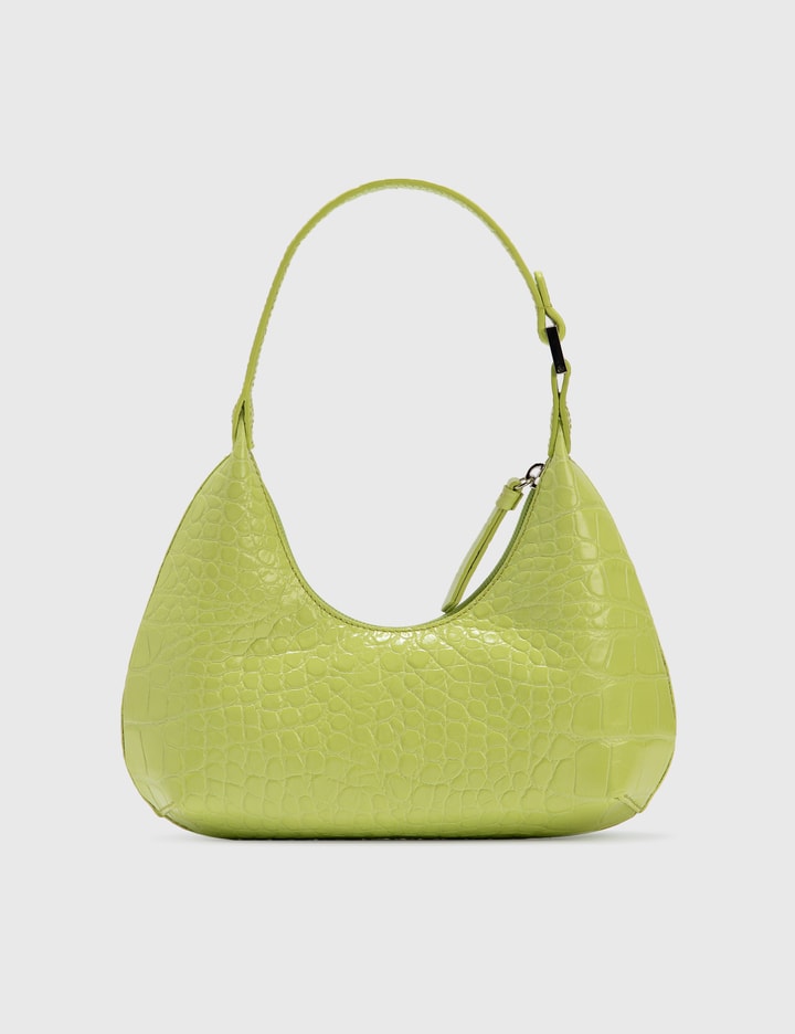 Baby Amber Matcha Croco Embossed Leather Placeholder Image