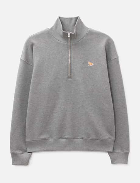 메종 키츠네 Baby Fox Half Zipped Sweatshirt