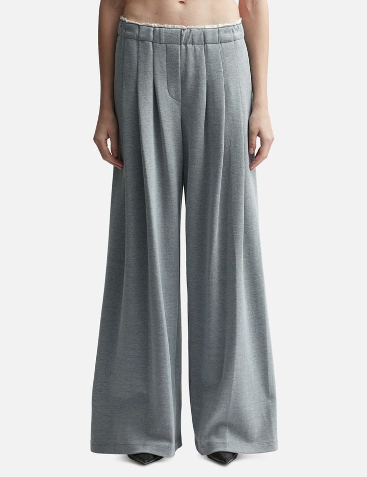 HIGH-WAISTED STRAIGHT-LEG TROUSERS Placeholder Image