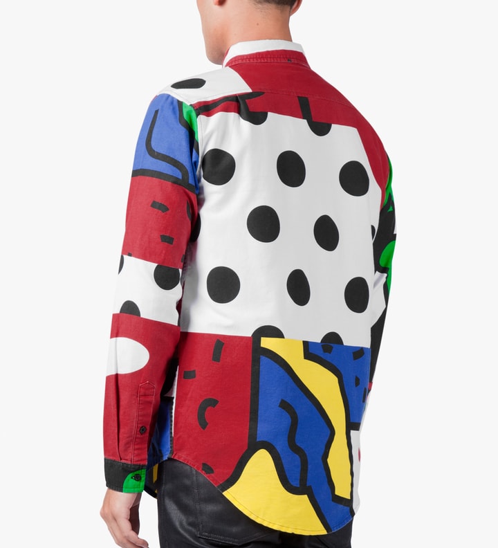 Multi Glitch L/S Shirt Placeholder Image