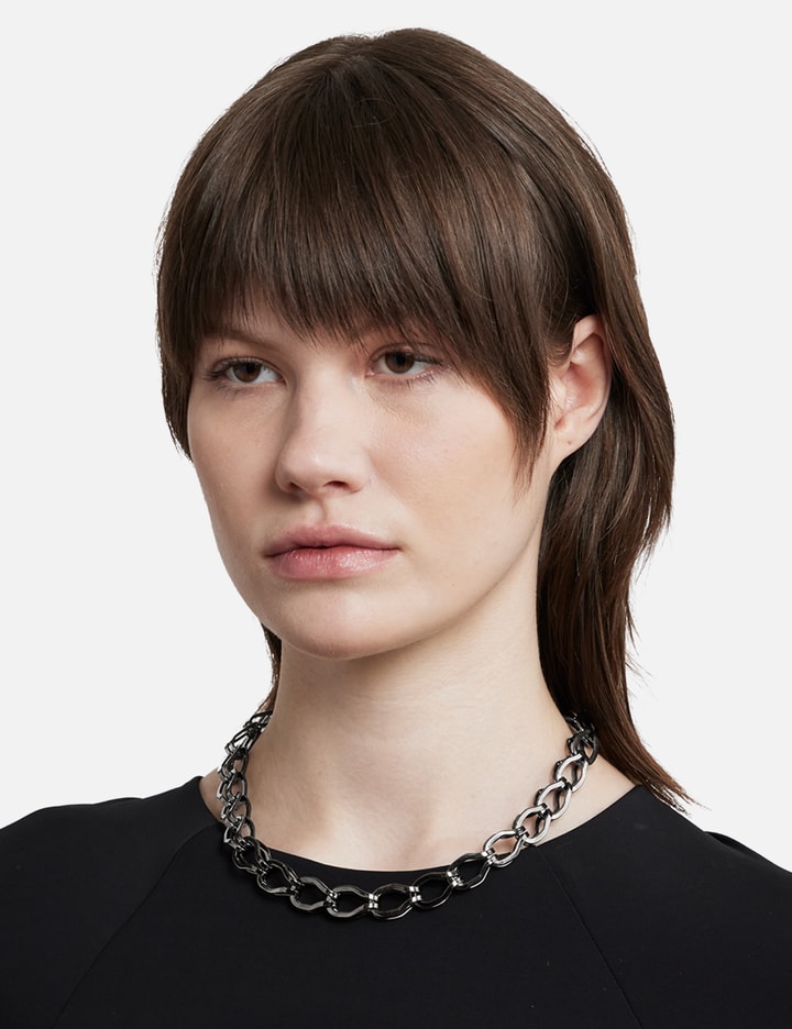 Martine Ali Fox Chain - Gunmetal In Gold