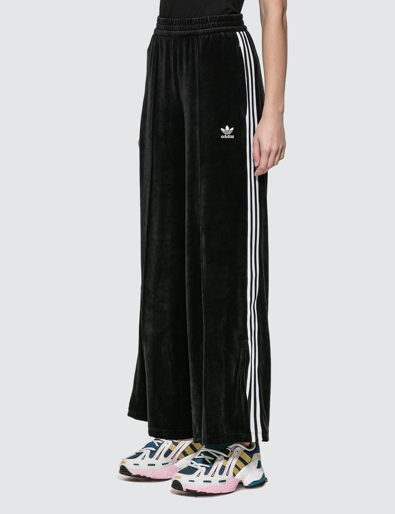 adidas velvet trousers