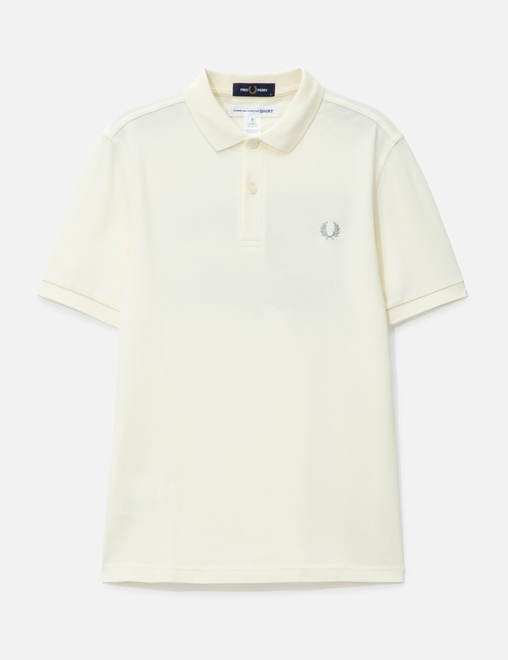 CDG SHIRT X FRED PERRY SS POLO W "FREEDOM IS ENERGY" Placeholder Image