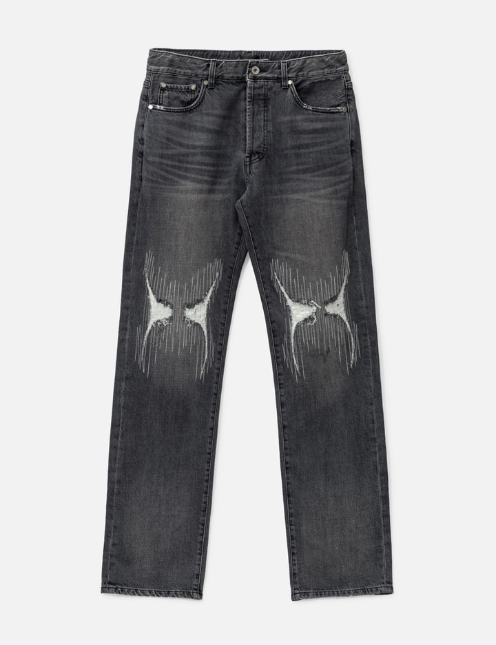 WASHED DENIM PANTS Placeholder Image