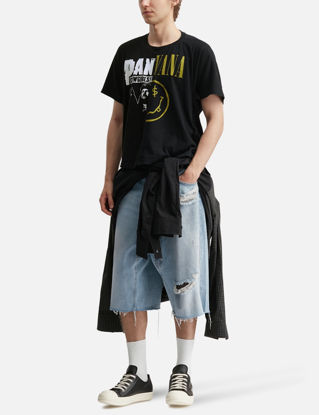 Fake Shoulder Seam T-Shirts view 20