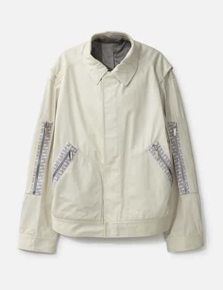 Oblique Jacquard Trim Jacket view 3