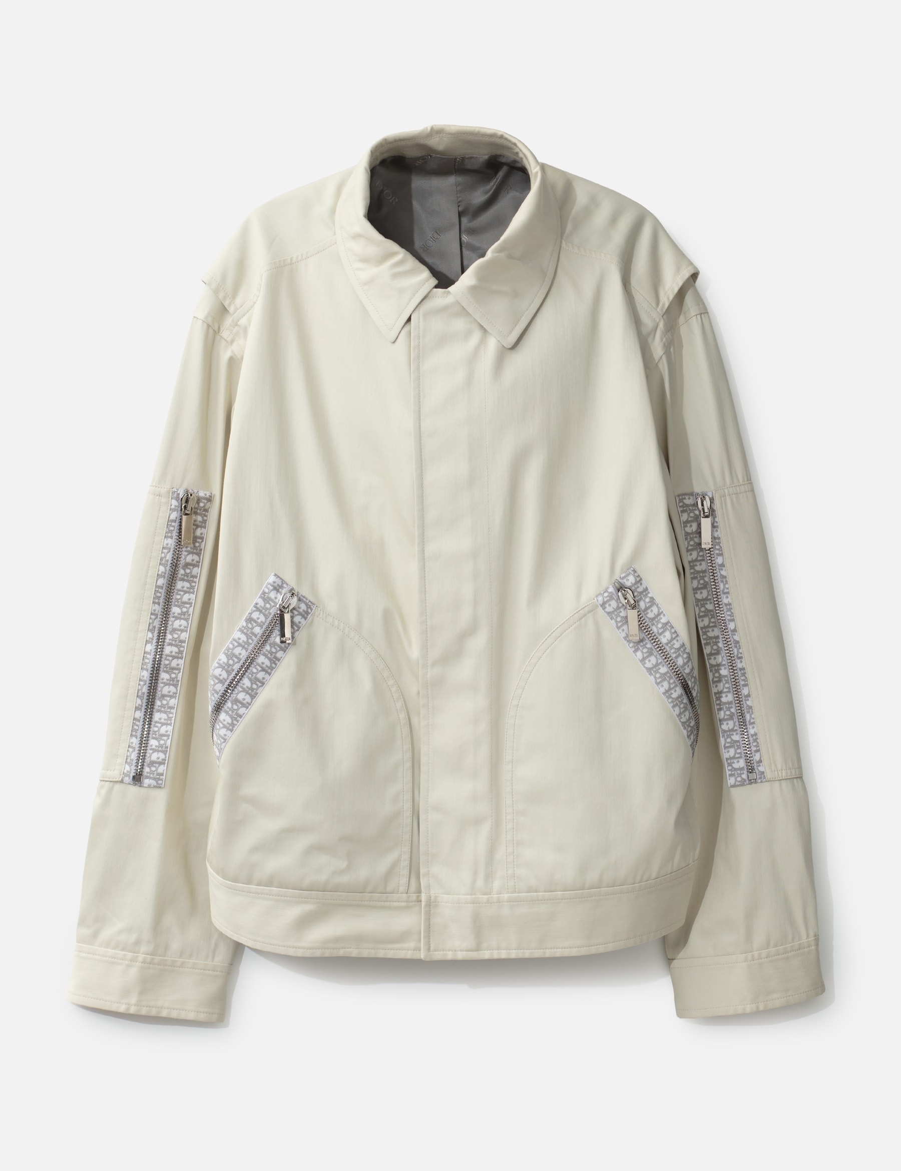 Oblique Jacquard Trim Jacket view 7