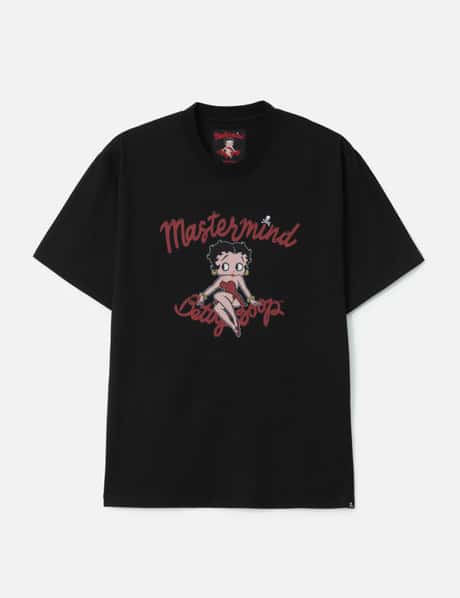 Mastermind World Mastermind World x X Betty Boop Damaged Short Sleeve T-shirt