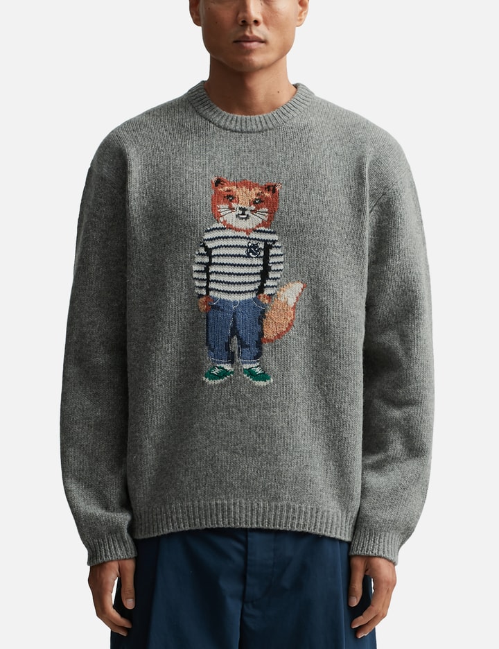 ressed Fox Intarsia Jumper Placeholder Image