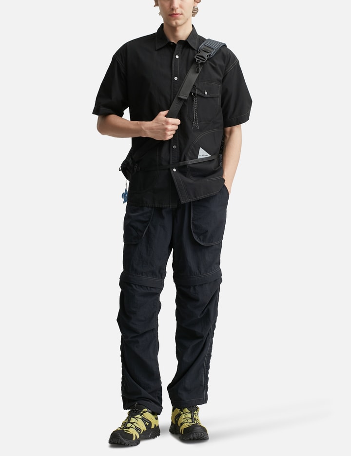 and wander Cordura Cotton Rip Short Sleeves Shirt