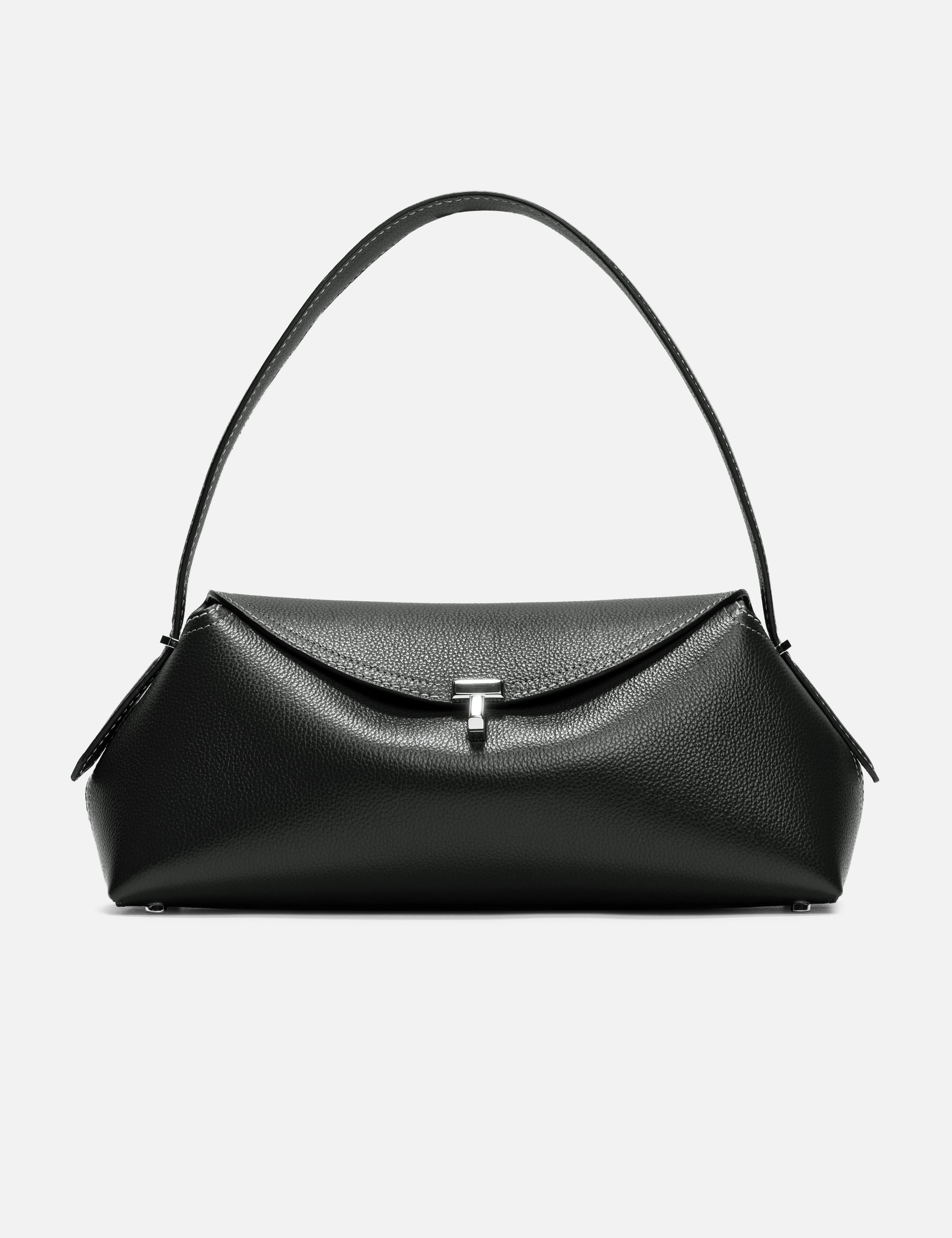 T-Lock Grained-Leather Shoulder view 19