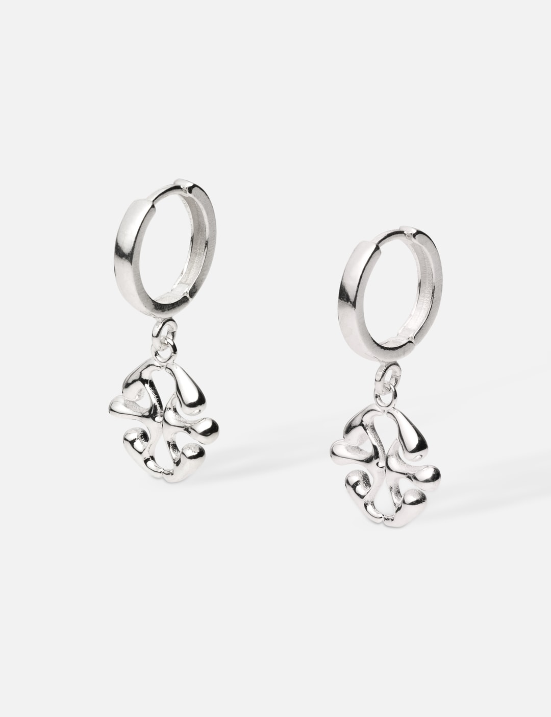 Logo Hoop Earrings view 5