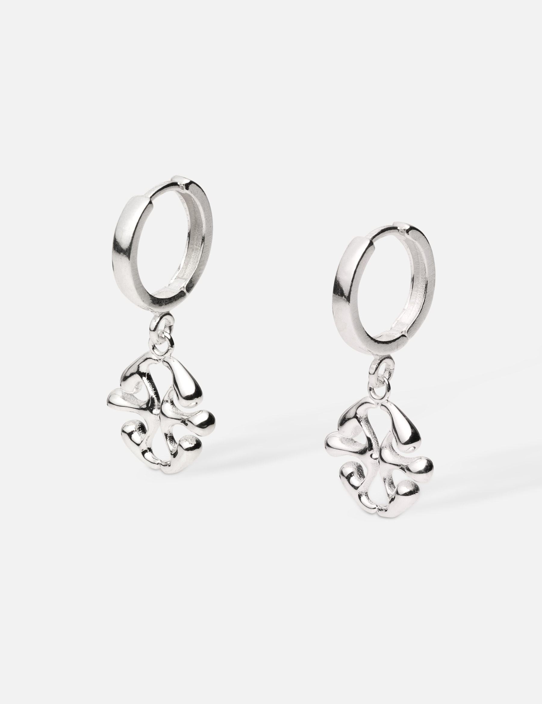 Logo Hoop Earrings view 10