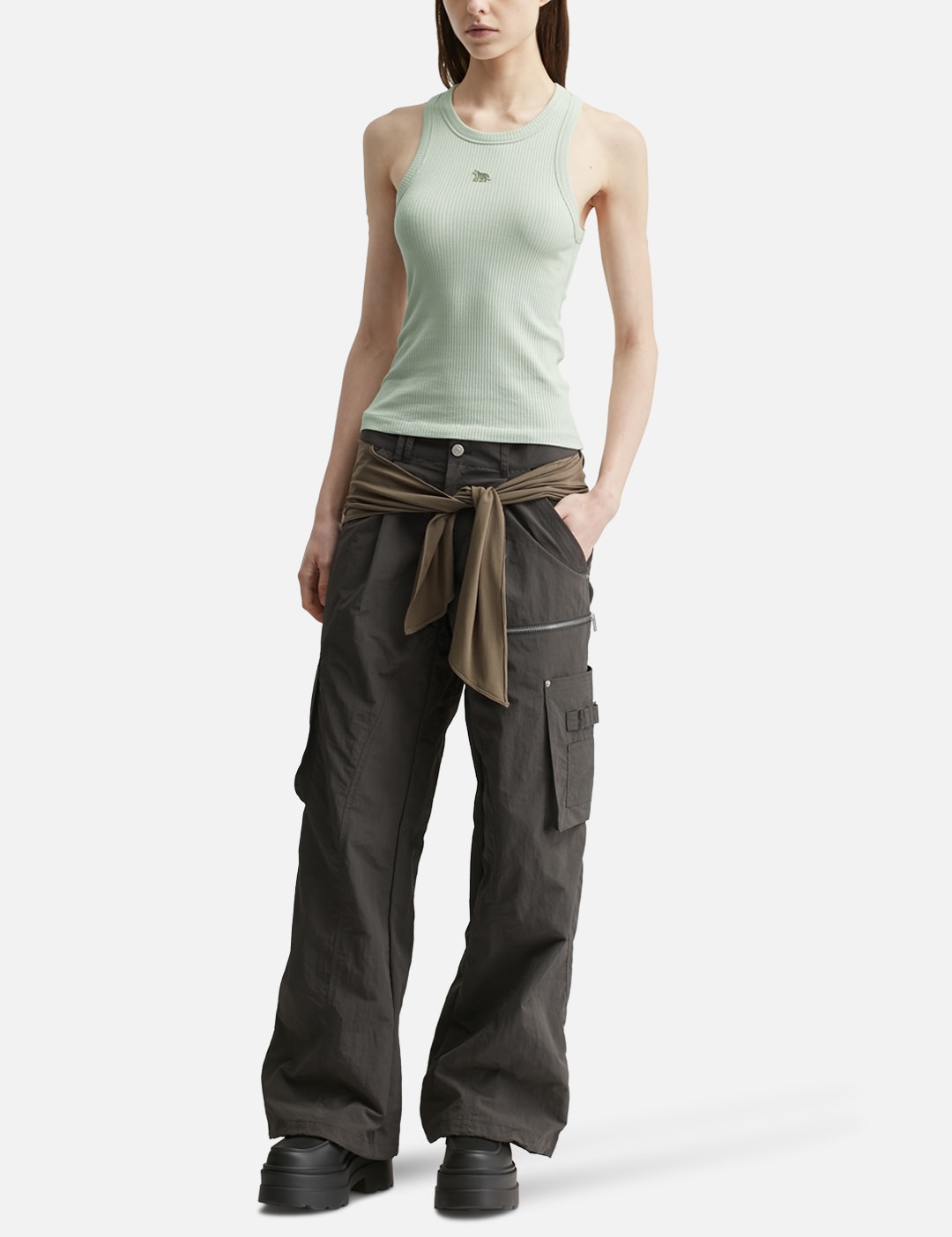 Baby Fox Ribbed Tank Top view 20