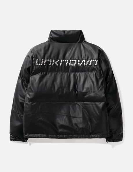 Jacket Deals Black Pu Puffer Jacket Jacket Karl Kani Serif Crop PU