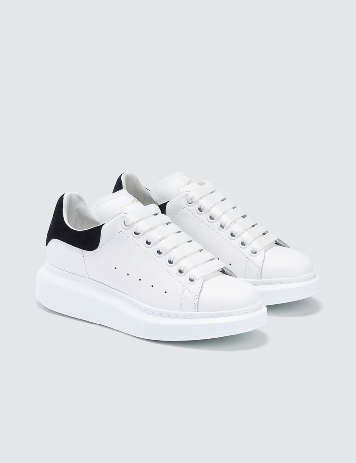 Raised-sole Low-top Leather Trainers Placeholder Image