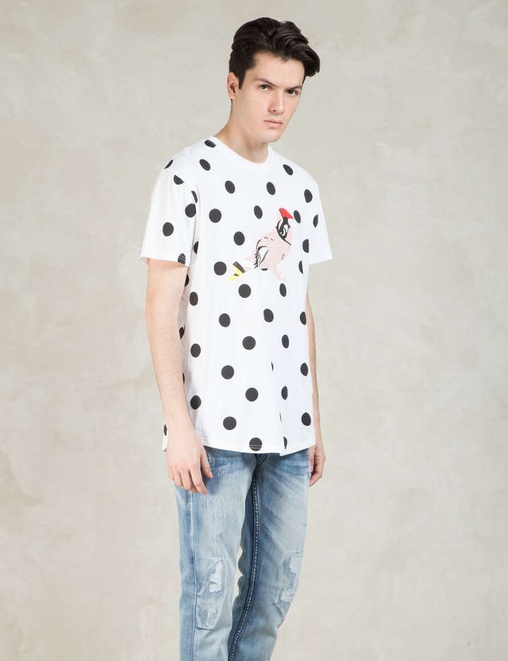 White S/S Dot Pigeon T-Shirt Placeholder Image