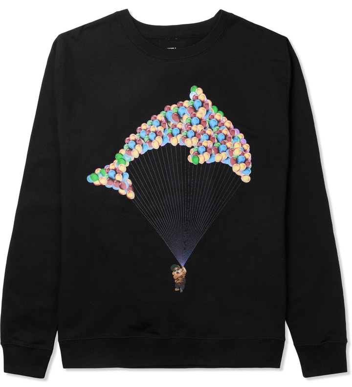 Black Jasper Balloon Crewneck Sweater Placeholder Image