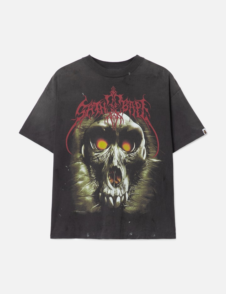 SAINT Mxxxxxx x A Bathing Ape Saint Bape Short Sleeve T-shirt Placeholder Image