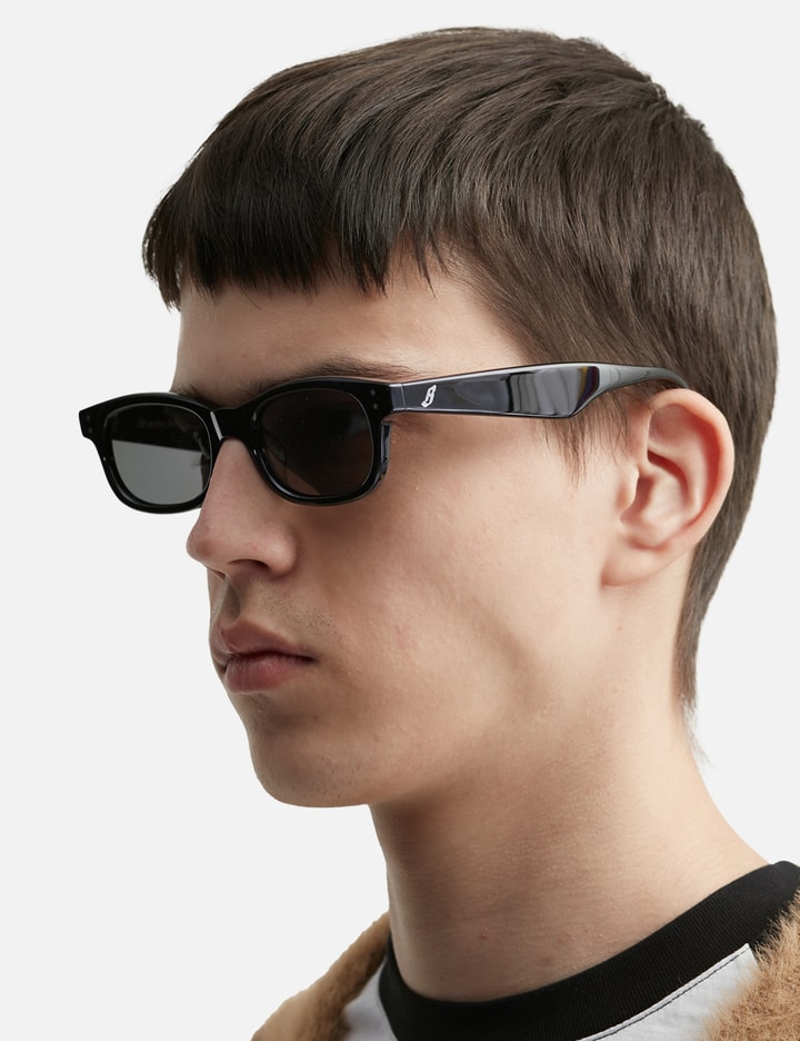 BILLIONAIRE SUNGLASSES BLACK W/BLACK LENS Placeholder Image