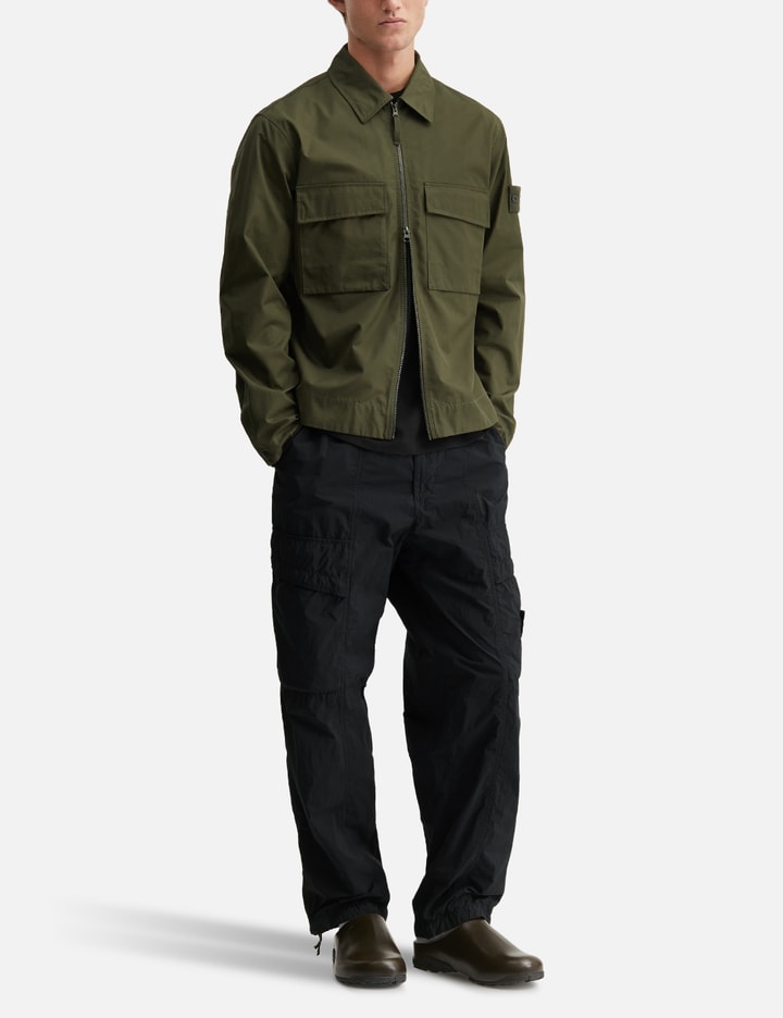 Ghost Cotton Canvas Zip-Up Shirt view 5