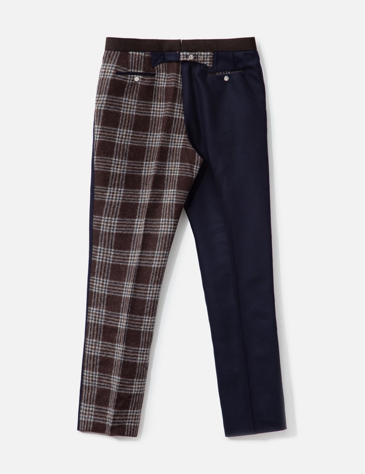 Check Wool Straightleg Pants Placeholder Image