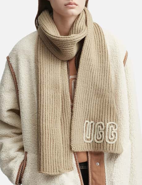 Chunky Crafted Rib Scarf view 11