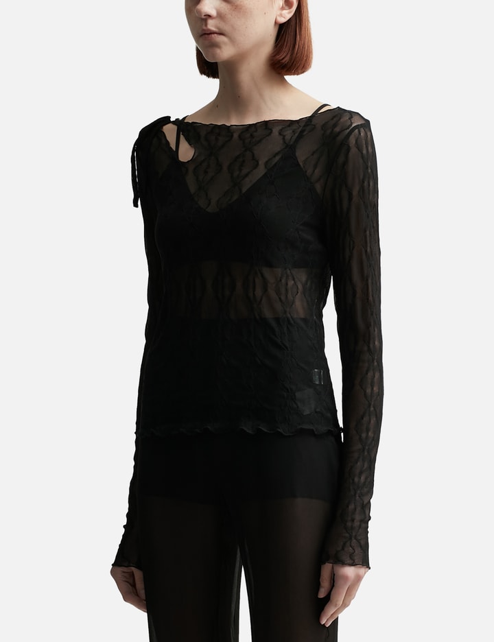 MARIPOSA LONG SLEEVE KEY HOLE TOP Placeholder Image