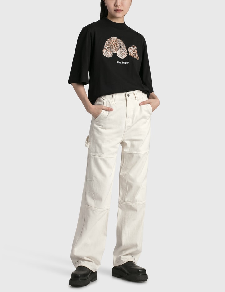 Leopard Bear Cropped T-Shirt Placeholder Image