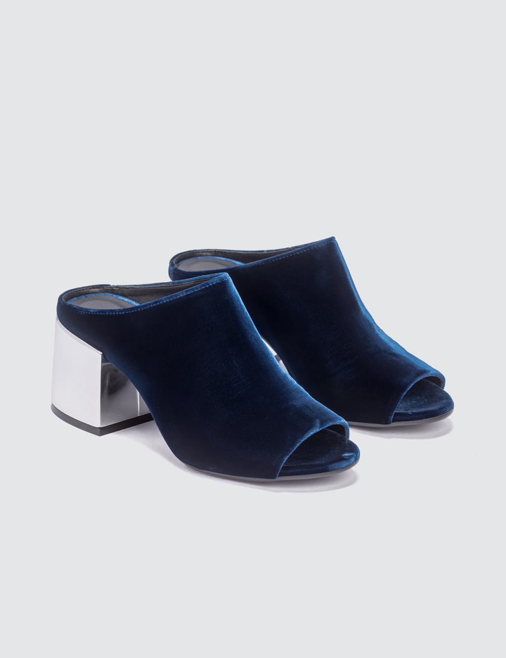 Flare Velvet Mules Placeholder Image