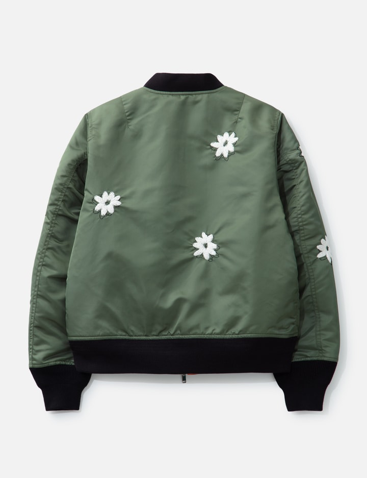 Flower Embroidery Flight Jacket Placeholder Image