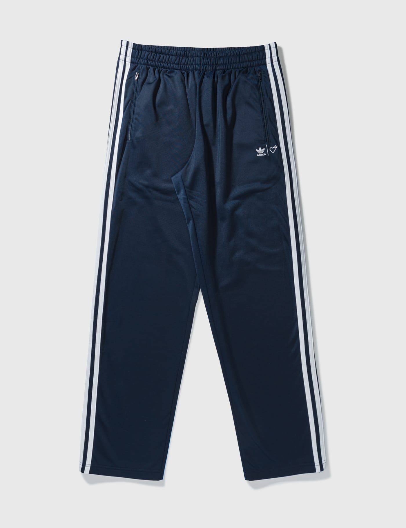 Adidas Originals Womens Adi-Firebird Track Pants Blue Pink Trefoil Logo Sz  XS 34 | eBay