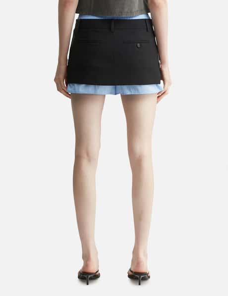 Pre-Styled Pleated Skort With Zipper Details view 12