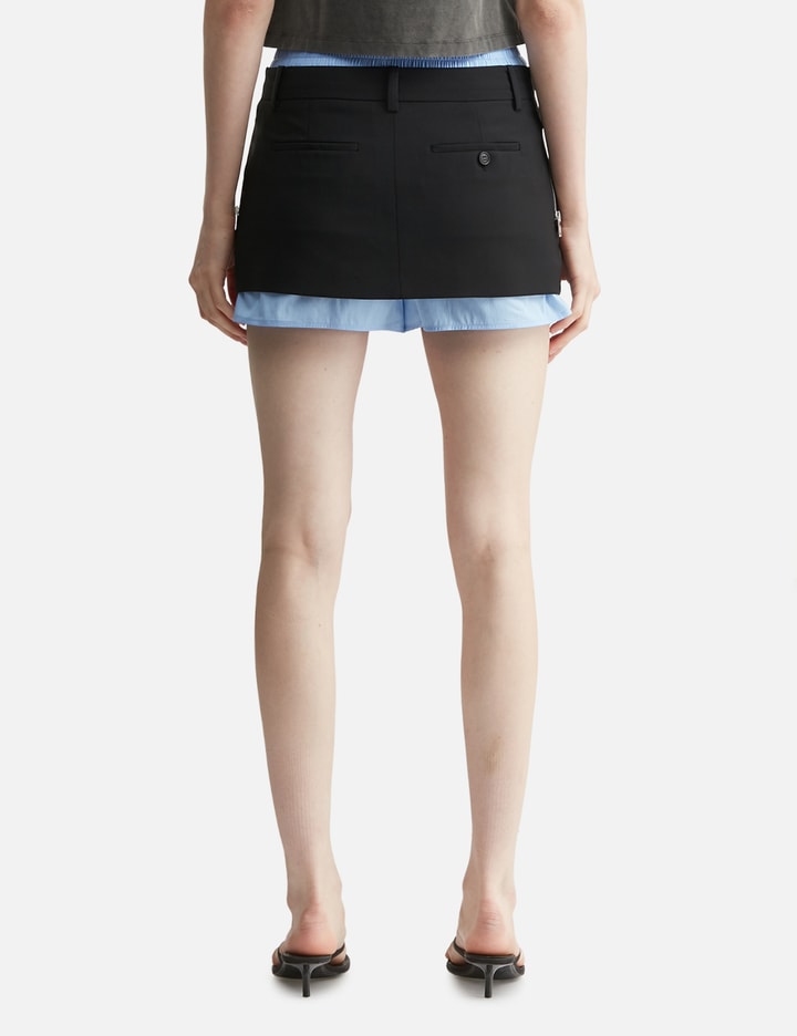 Alexander Wang Pre-Styled Pleated Skort With Zipper Details