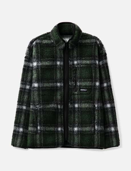 Gramicci SHADOW PLAID SHERPA JACKET