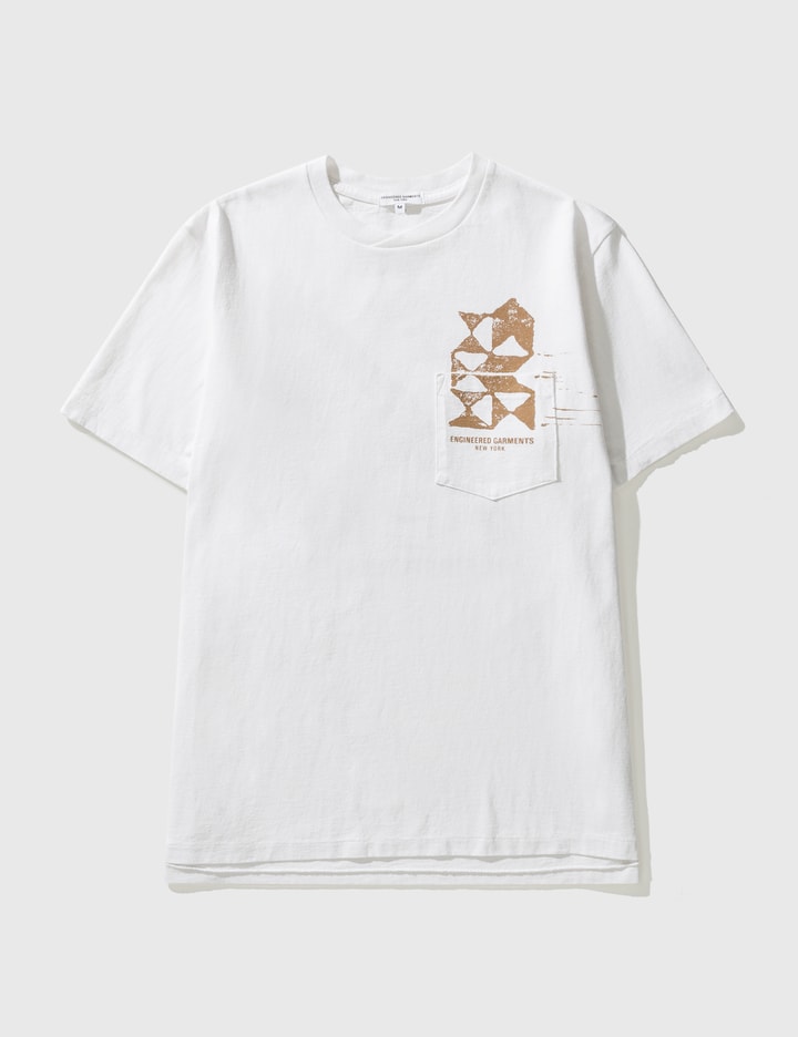 プリント クロス クルーネック Tシャツ Placeholder Image