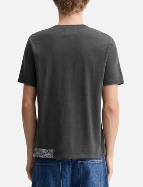 Patchwork Garment Dyed Tee Shirt view 12