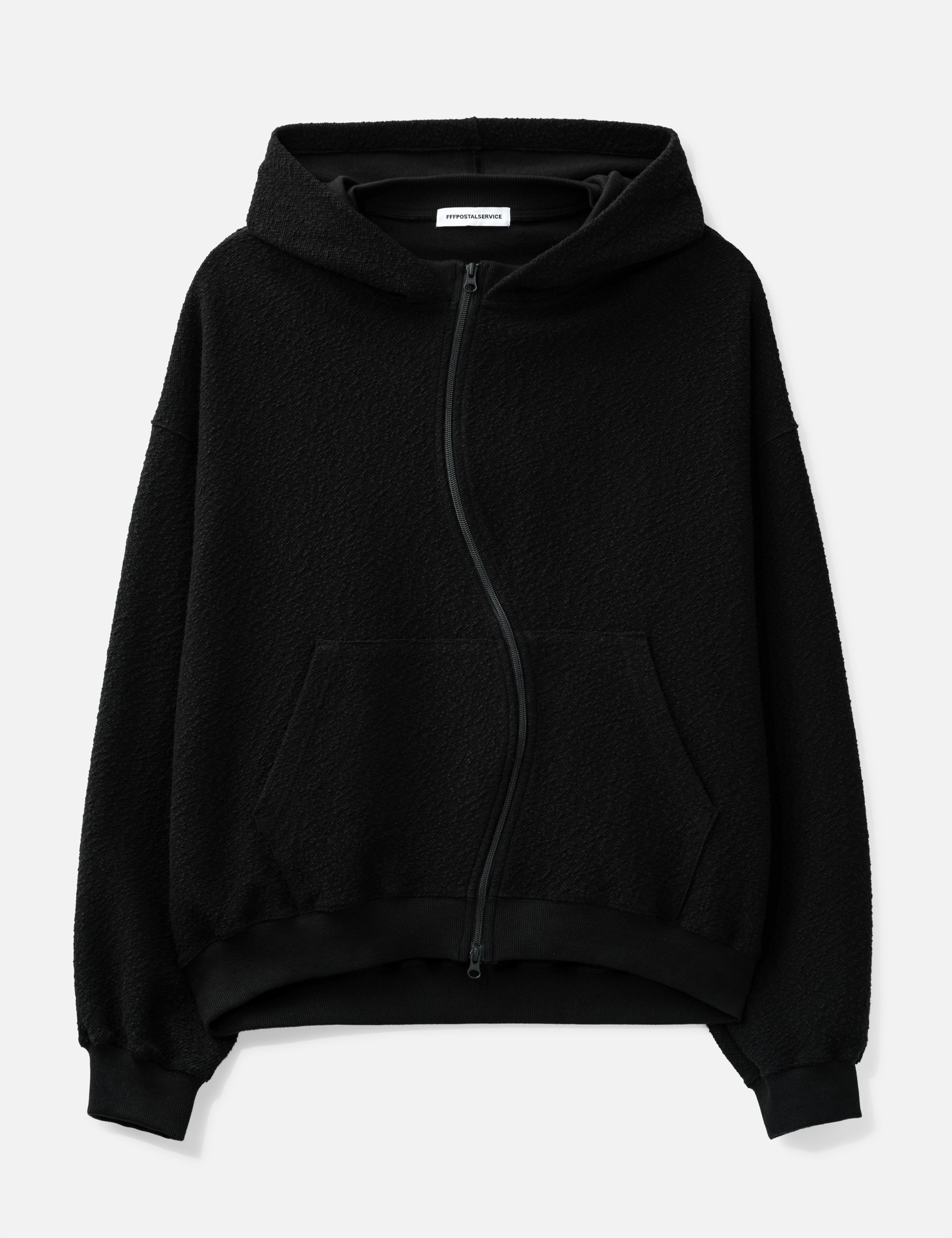 Curved Zip-Up Round Hem Hoodie view 16