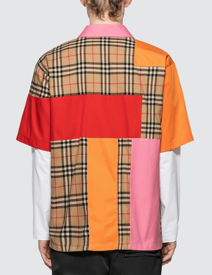 Colour Block Vintage Check Cotton Shirt Placeholder Image