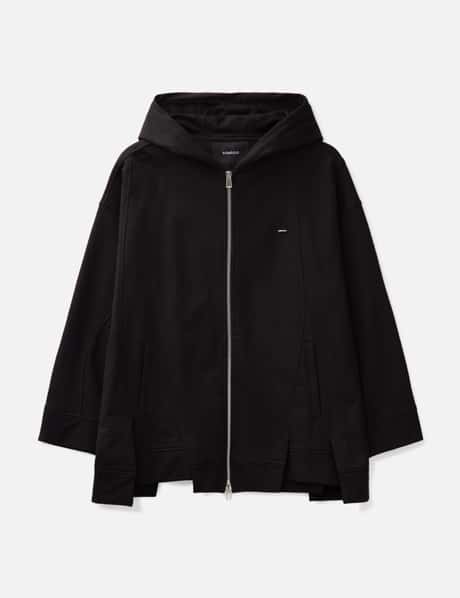 SONGZIO Asymmetric Cut Out Zip Up