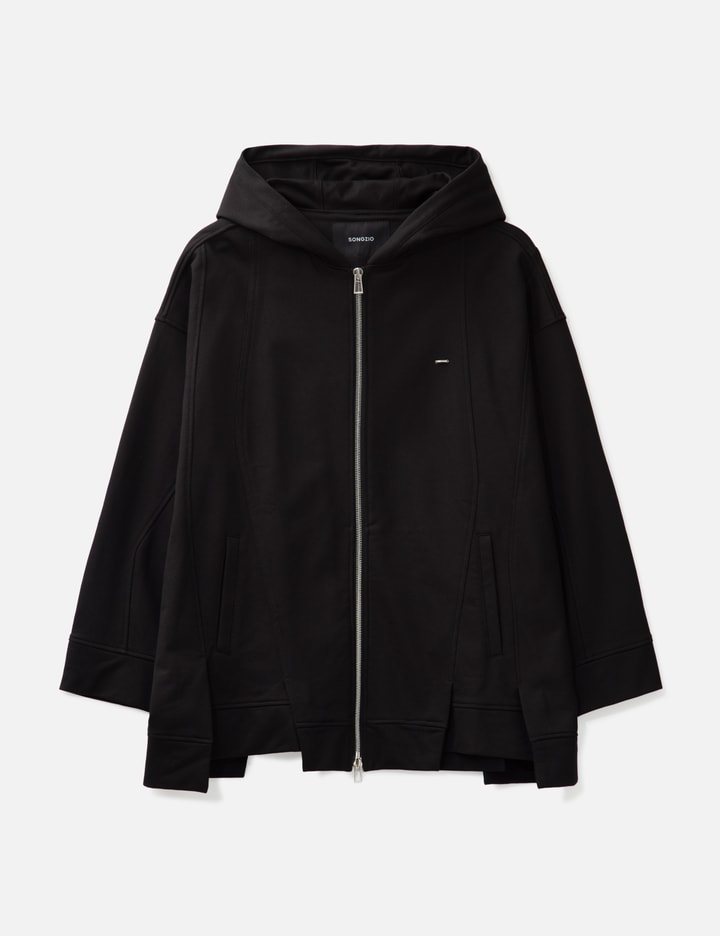 Asymmetric Cut Out Zip Up Placeholder Image