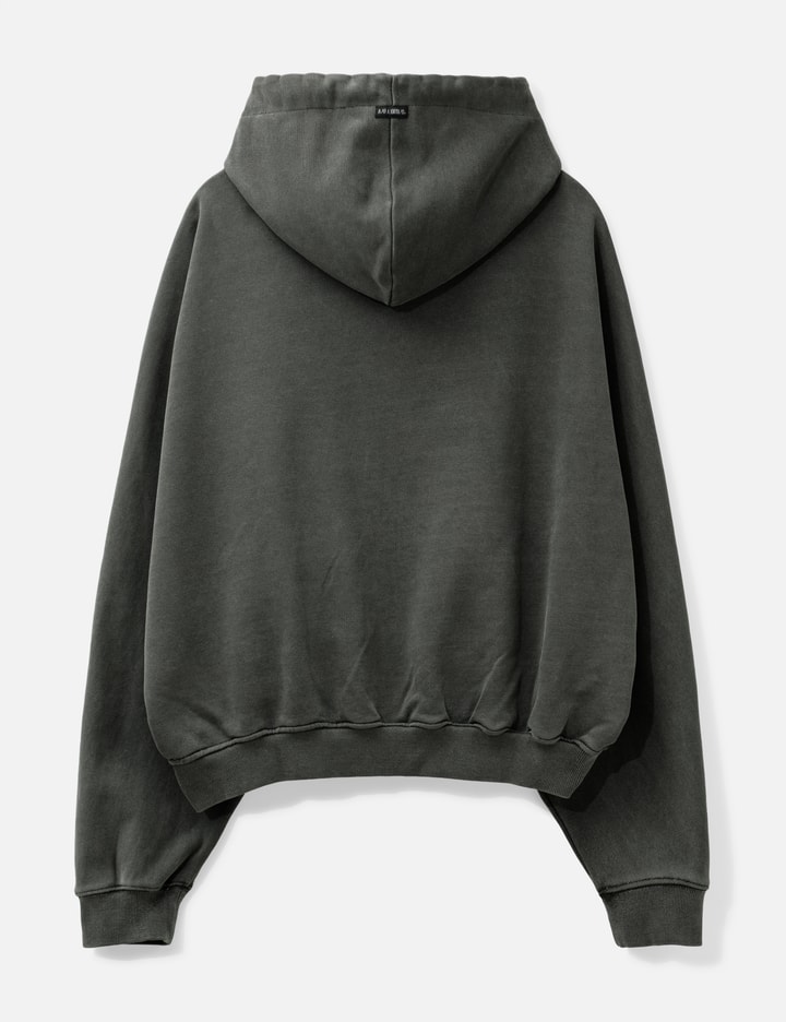 AJOBYAJO Laced Multi-Drawstring Zip-Up Hoodie
